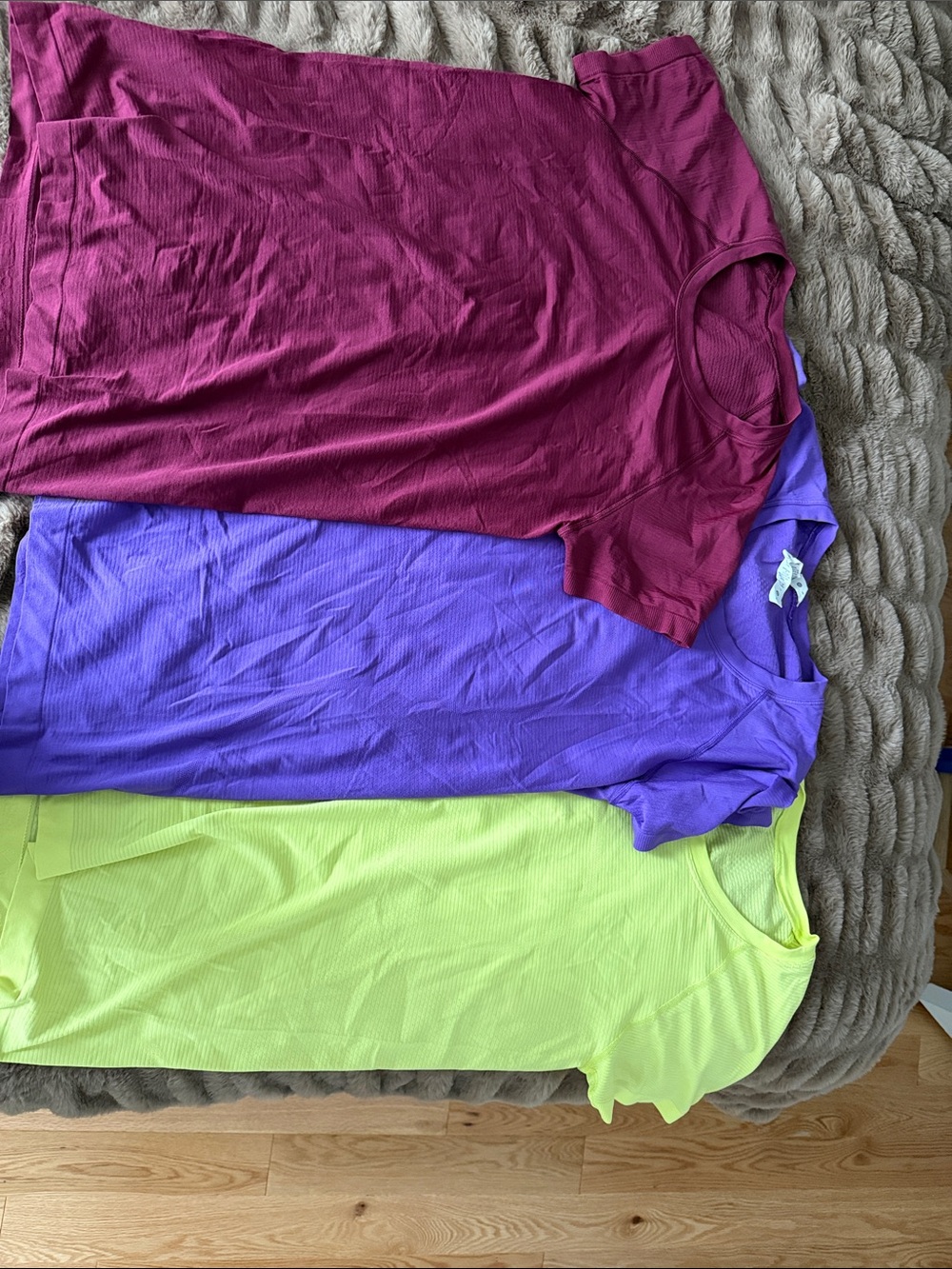 lululemon athletica swiftly tech Trio - Magenta, Purple & Lime